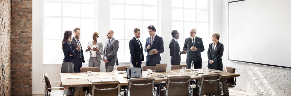 Business Group Meeting Discussion Strategy Working Concept Business Group Meeting Discussion Strategy Working Concept