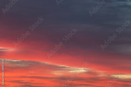 Colorful sunset background