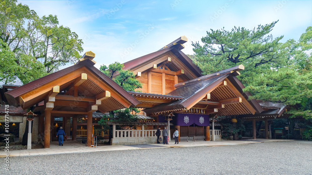 Αυτοκόλλητο Atsuta Shrine in Nagoya, Japan