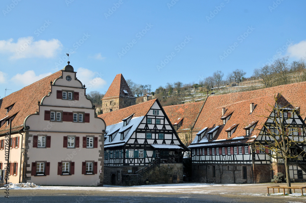 village. old houses Germany 