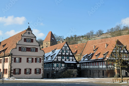village. old houses Germany 