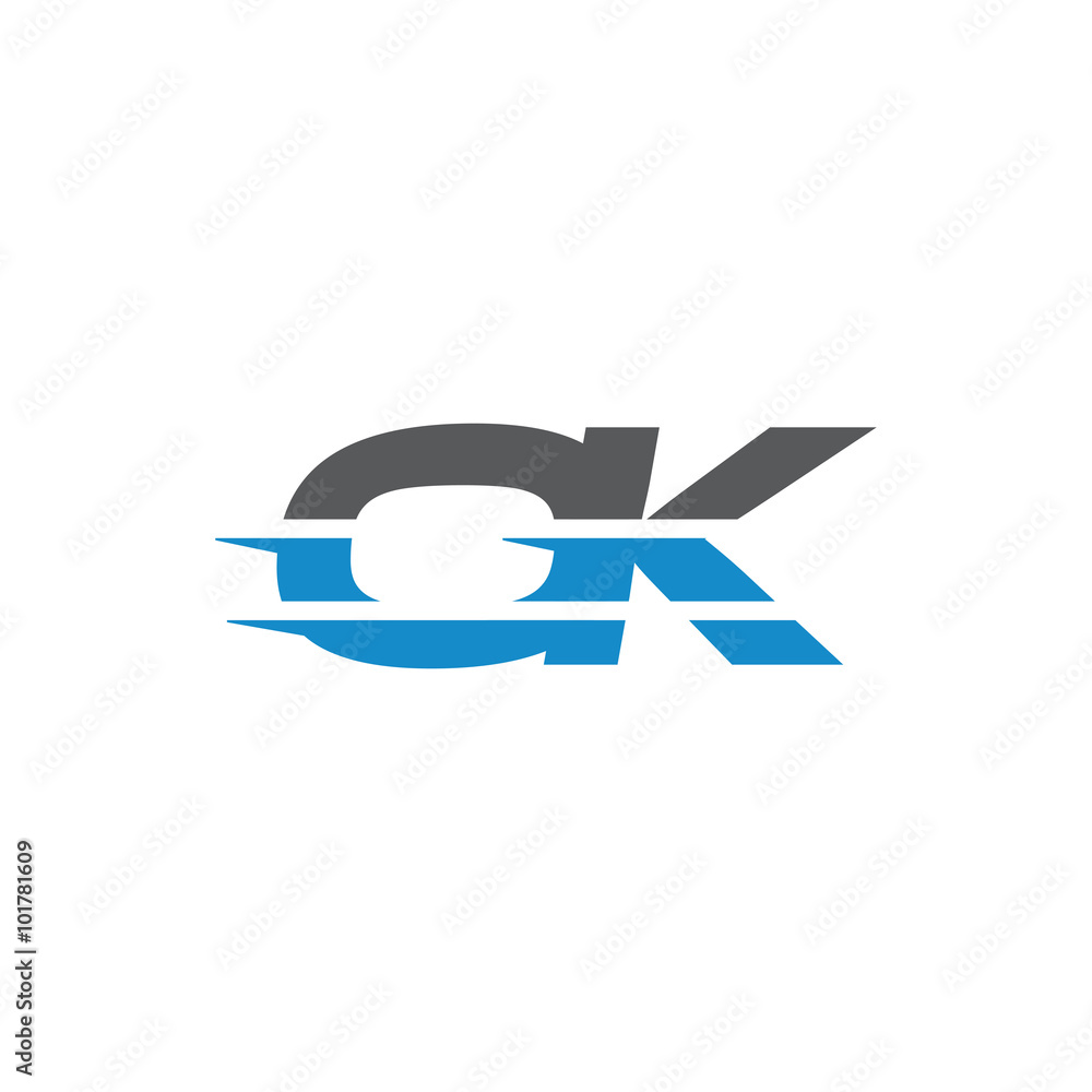 Simple Modern Dynamic Letter Initial Logo ok Simple Modern Dynamic Letter Initial Logo ok