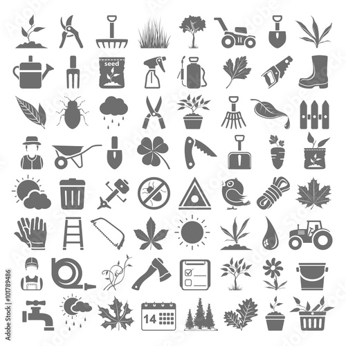 Black Icons - Gardening