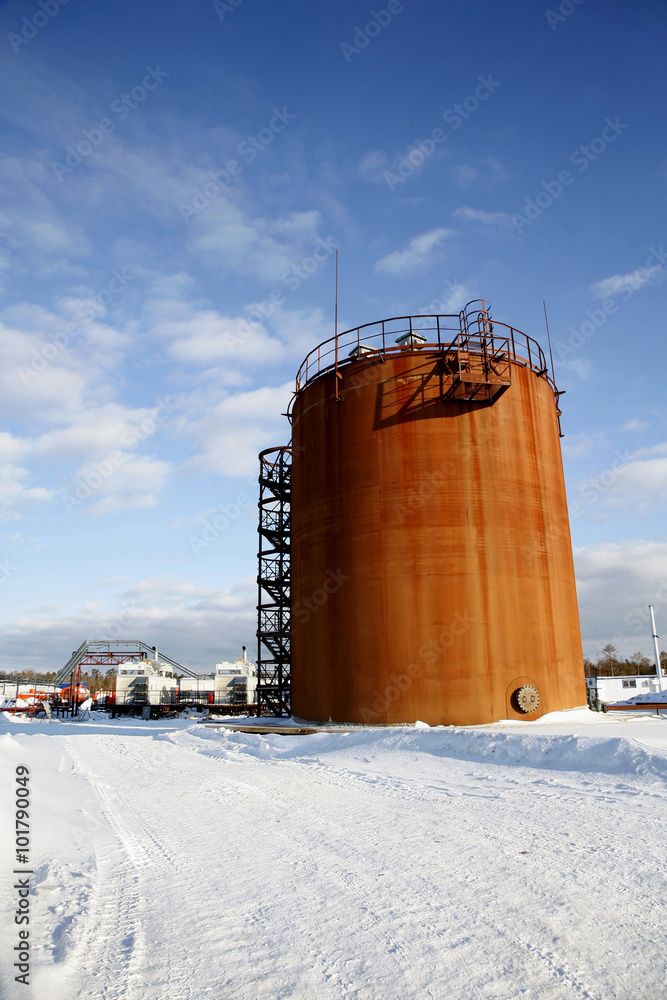 Obraz premium Oil industry
