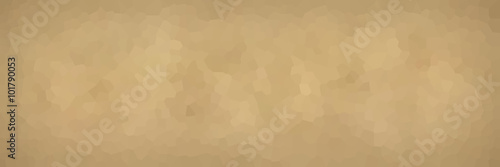 vector illustration - abstract mosaic beige polygon banner