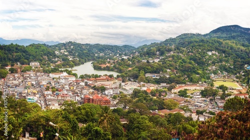 Kandy City Centre and Lake, Sri Lanka