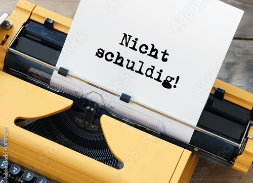 Nicht schuldig! photo