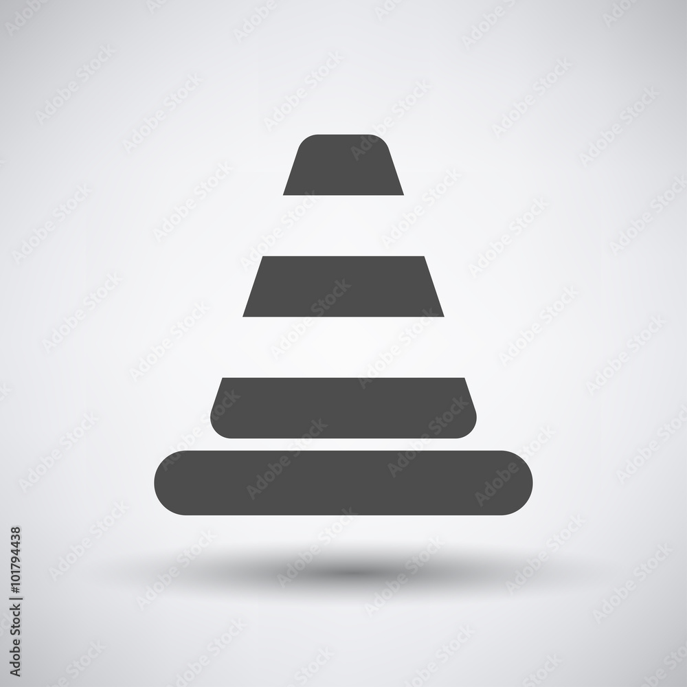 Traffic cone icon Traffic cone icon