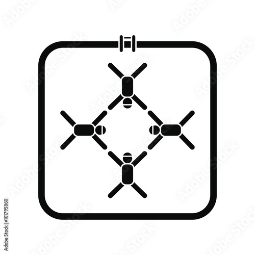 Synchronized swimmers icon