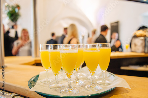 Catering und Buffet an einer Hochzeit