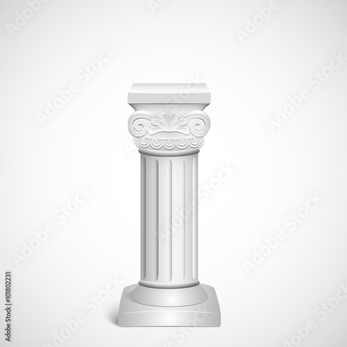 detail  roman column