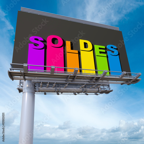 Sales billboard