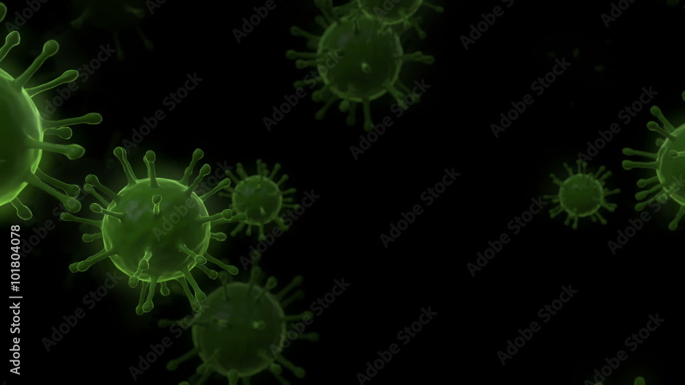 Virus cells. 1080 HD Seamless loop Virus cells. 1080 HD Seamless loop
