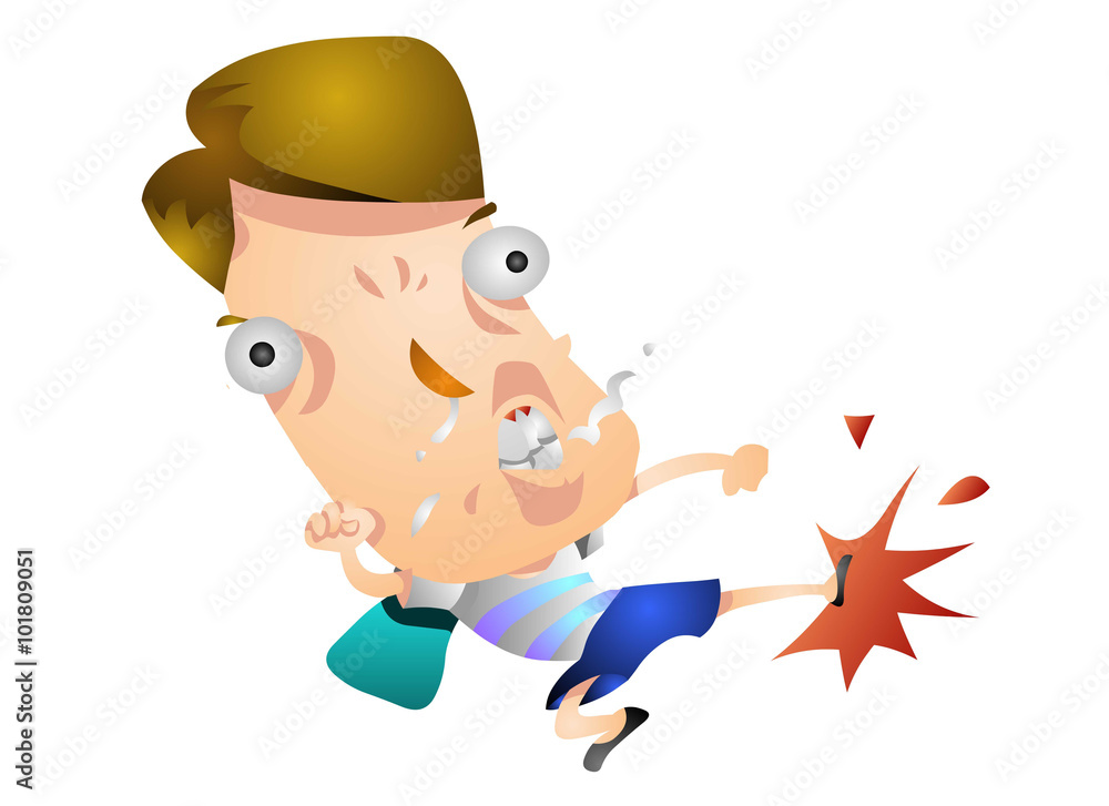 Fototapeta premium 봉구캐릭터