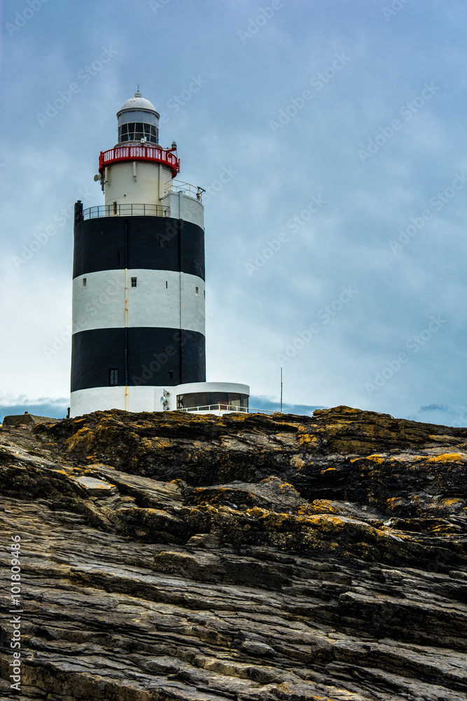 Hook Head Leuchtturm bei Waterford in Irland