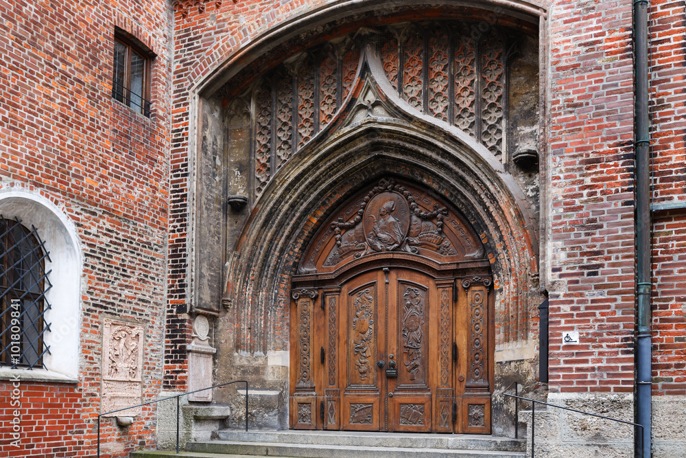 Obraz premium Door in Frauenkirche