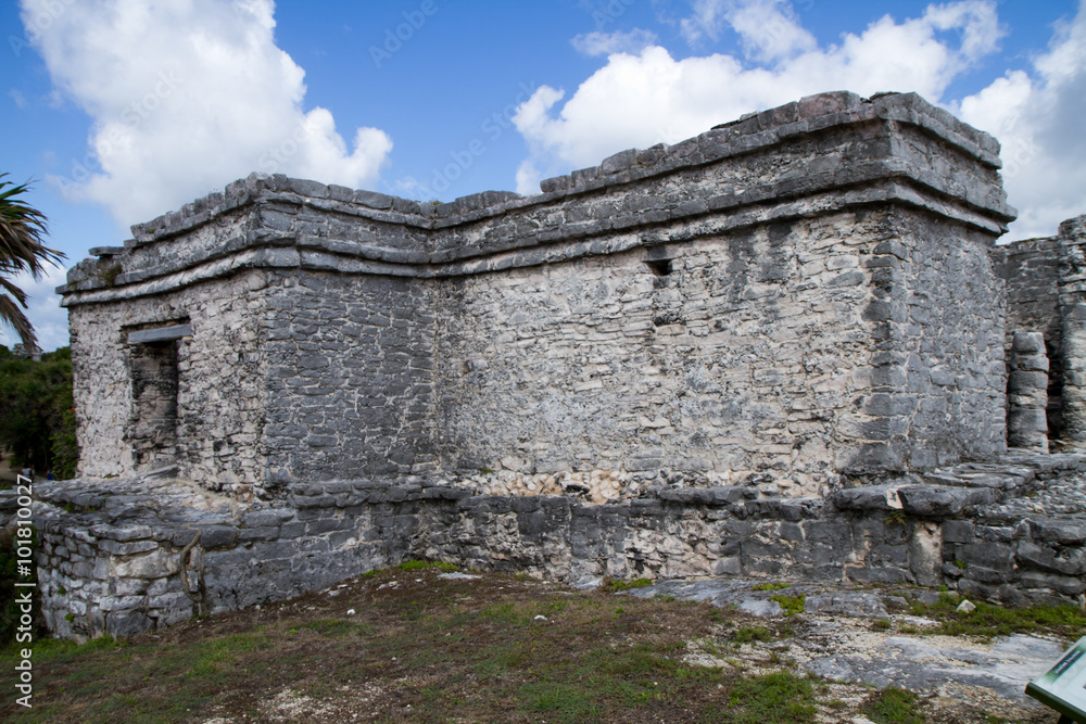 tulum ruins in south of mexico