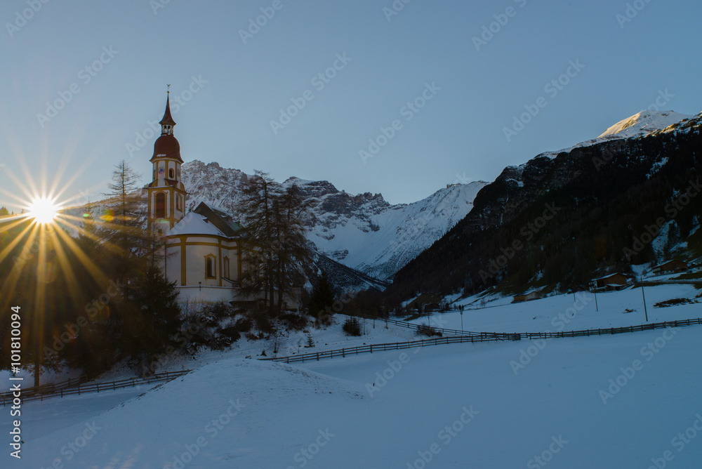 Nikolaus Kirche Obernberg am Brenner