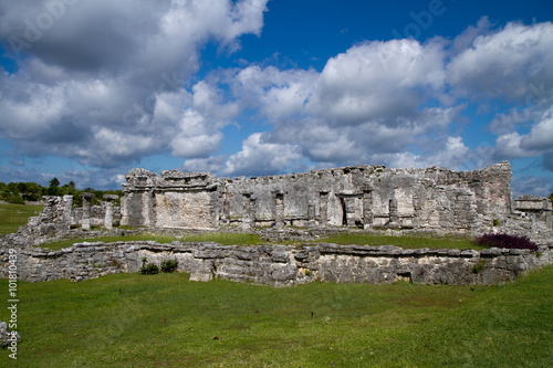 tulum ruins in south of mexico