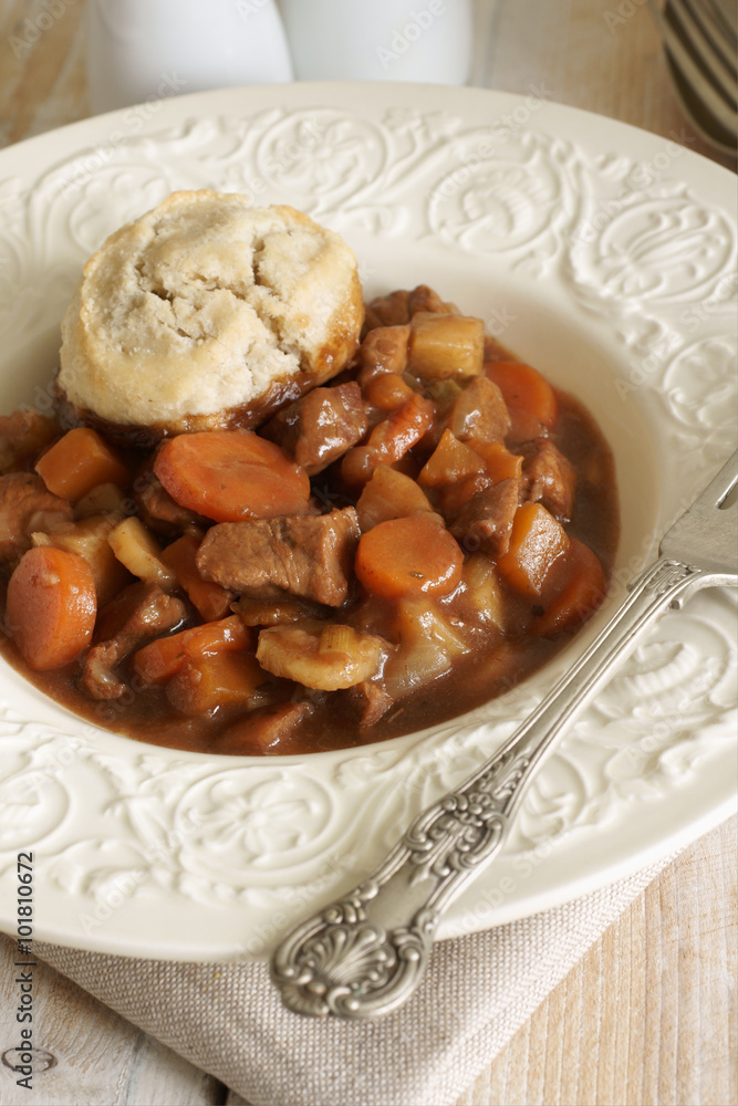 Beef casserole with suet dumplings Beef casserole with suet dumplings