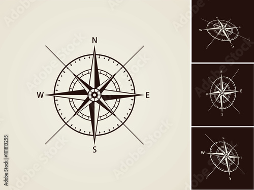 Foto Wind rose collection