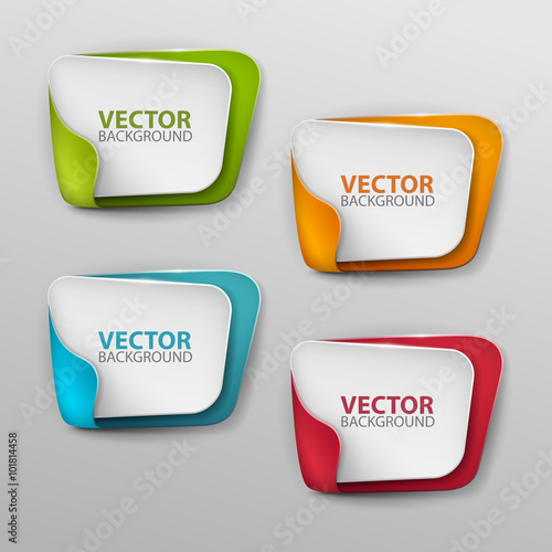 Vector banners set.