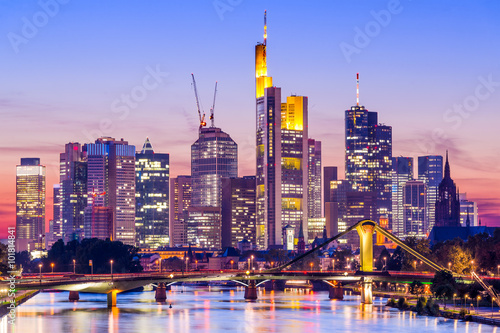 Frankfurt  Germany Skyline