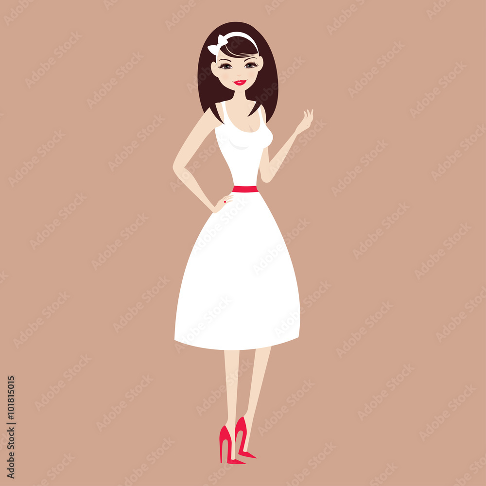 beautiful girl in white dress beautiful girl in white dress