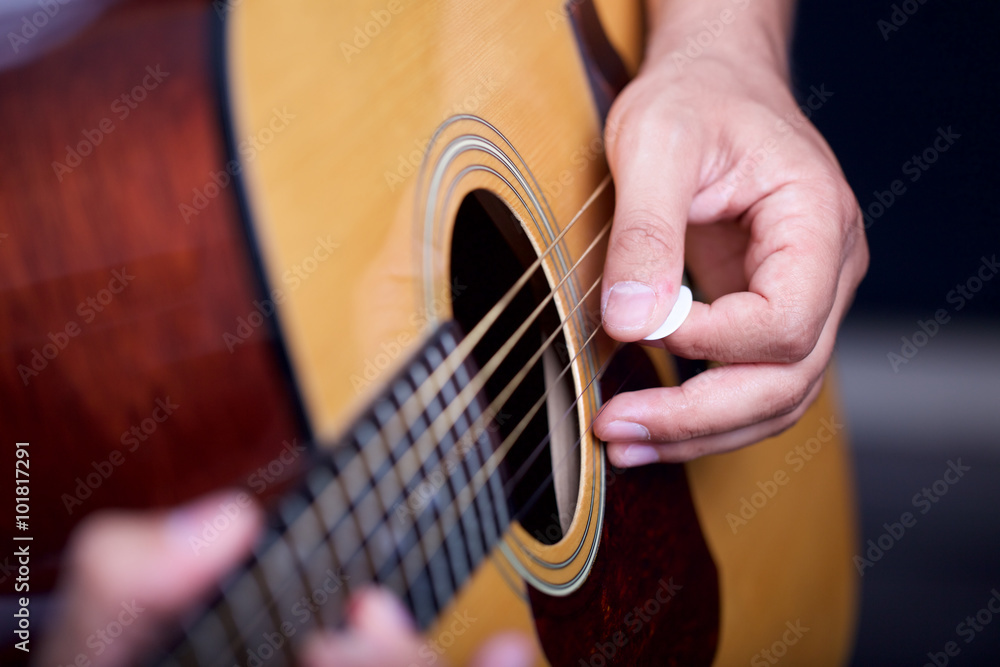 Fototapeta premium guitar close up