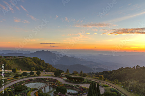 Park in an Inthanon mountain, chiang mai, Thailand