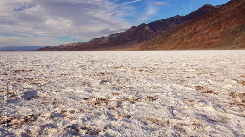 Salt Flats at Badwater Basin in Death Valley