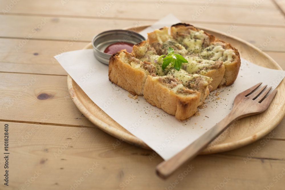 Tuna toast Tuna toast