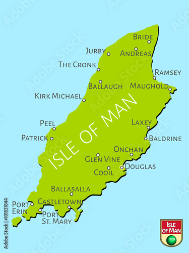 Map of Isle of Man photo
