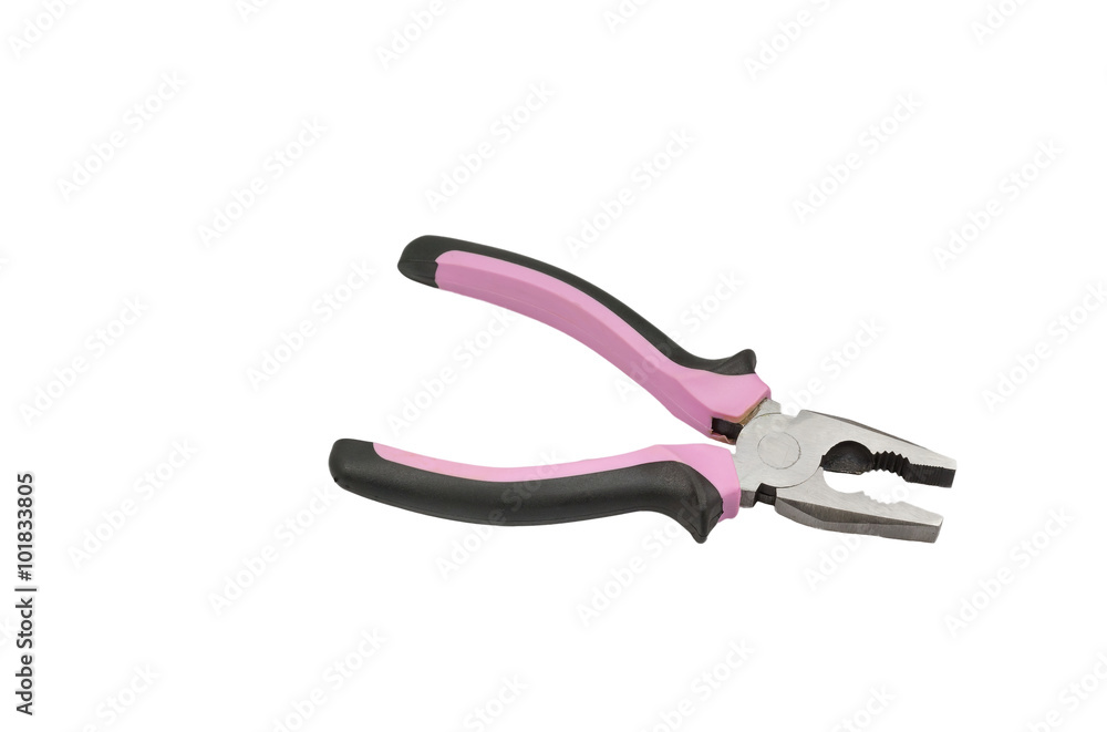 Combination pliers isolated Combination pliers isolated