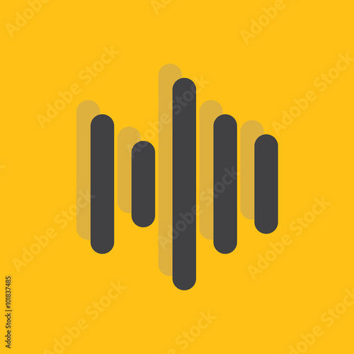 Audio wave icon