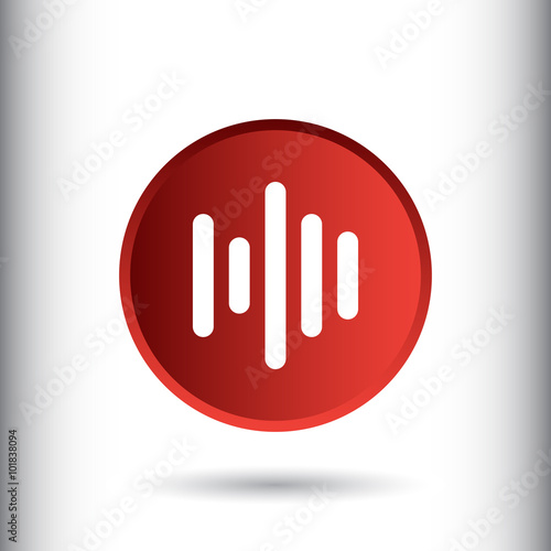 Audio wave icon