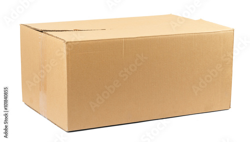 Brown cardboard box © cherezoff