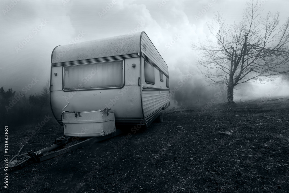 Haunted Vintage Camper Van