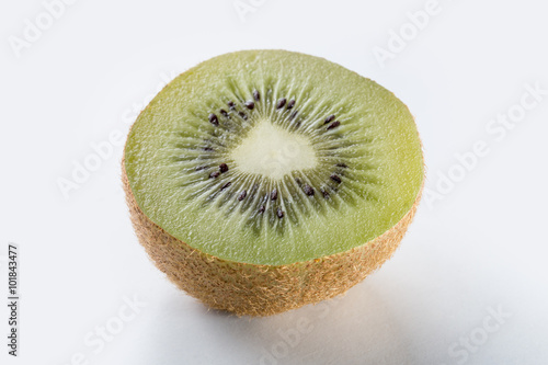 fresh isolated kiwi