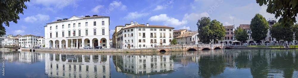 Treviso ed il Sile, panorama cittadino