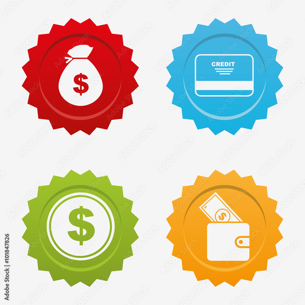 money set icons design money set icons design