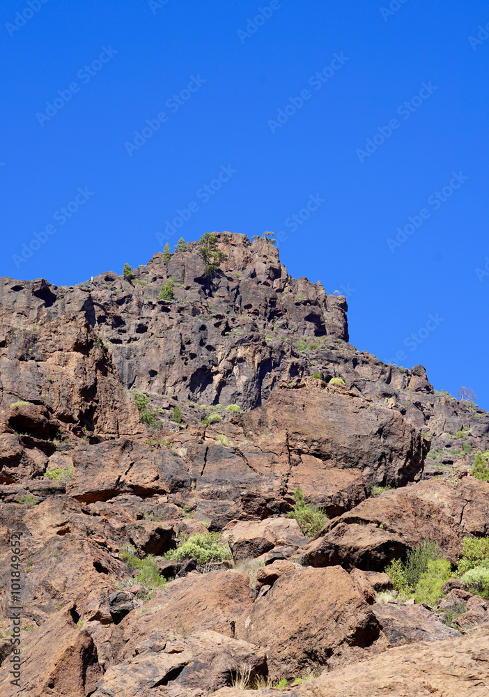 Fototapeta premium rock in Gran Canaria