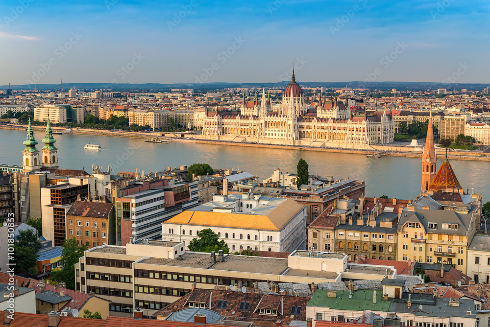 Budapest city skyline , Hungary