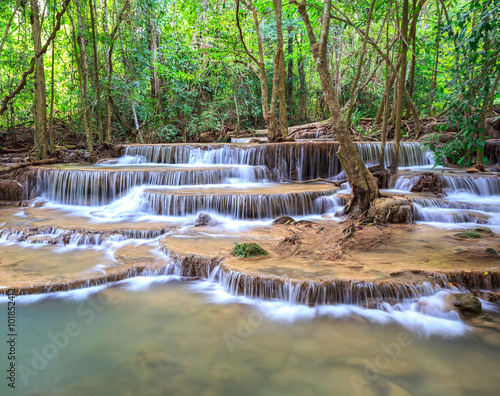 Hua Mae Kamin waterfall , Kanchanaburi , Thailand