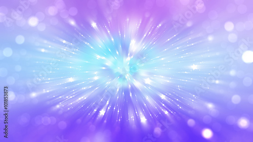 abstract violet background. explosion star.