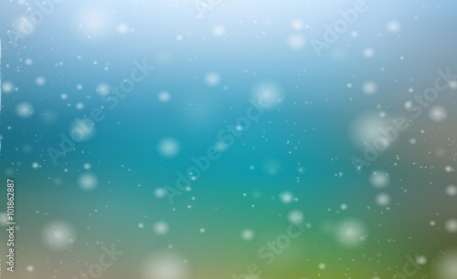 snow drops background