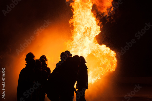 firefighters trainning