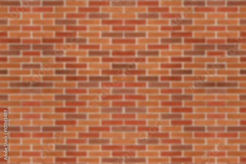wall from bricks in bokeh( lens blurred)