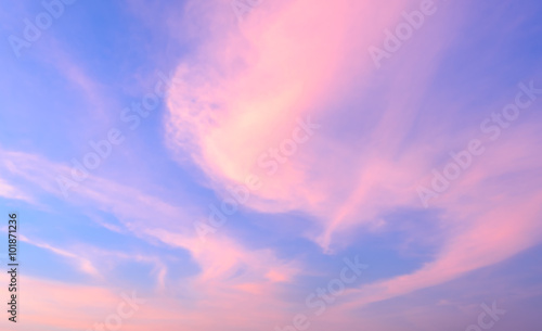 Abstract sunset sky background