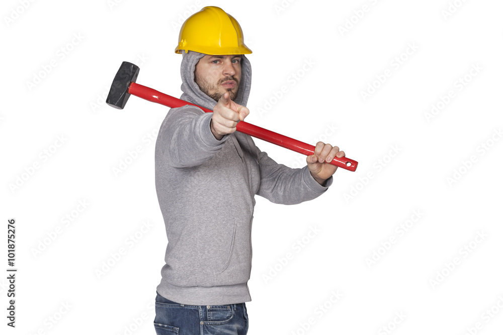 worker pointing at you worker pointing at you